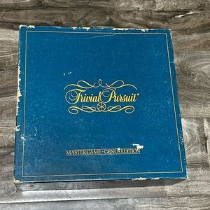 Trivial Pursuit By Parker Brothers Vintage Board Games Genus Edition 1981